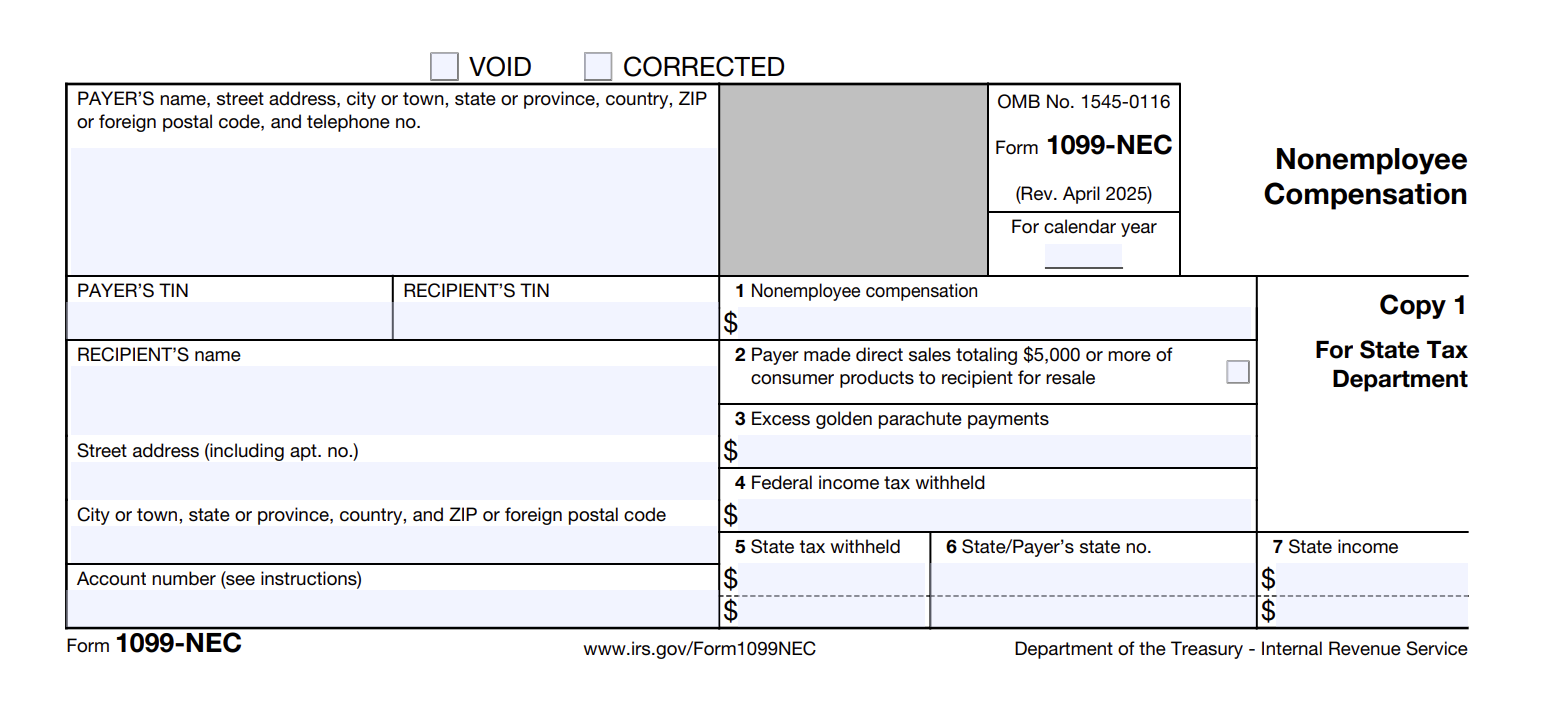 How to File Form 1099-NEC
